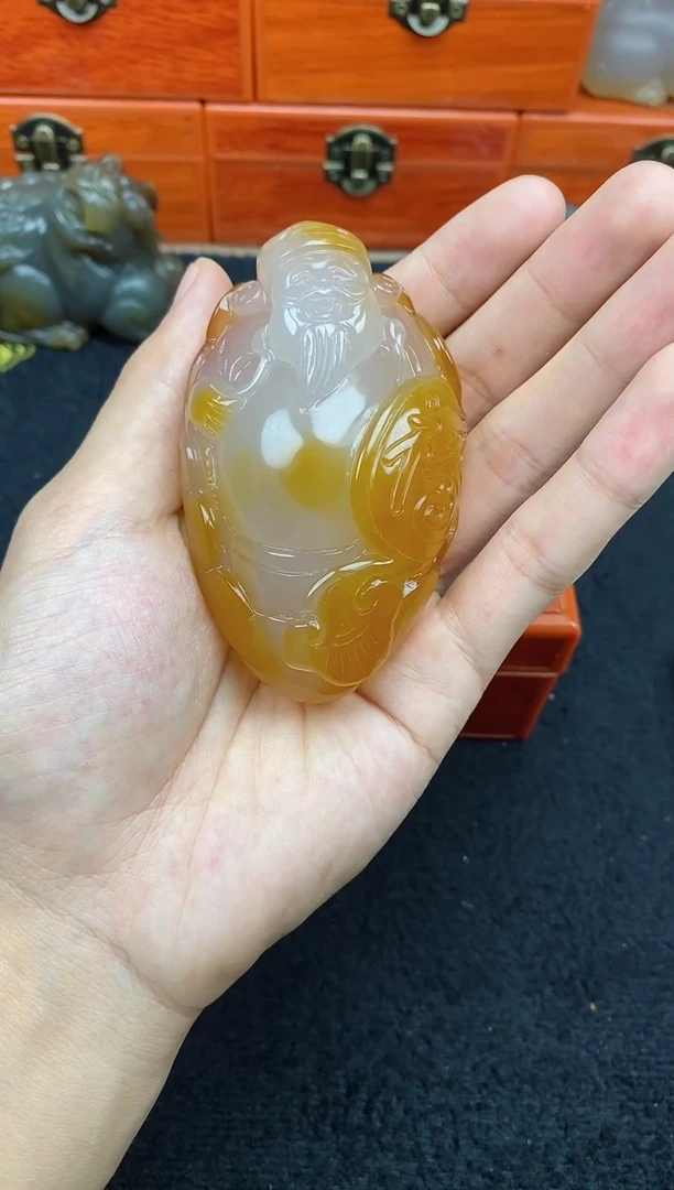 未镶嵌玛瑙/玉髓珠宝奇石荣*0