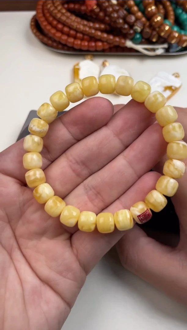 手串蜜蜡未镶嵌手串 蜜蜡