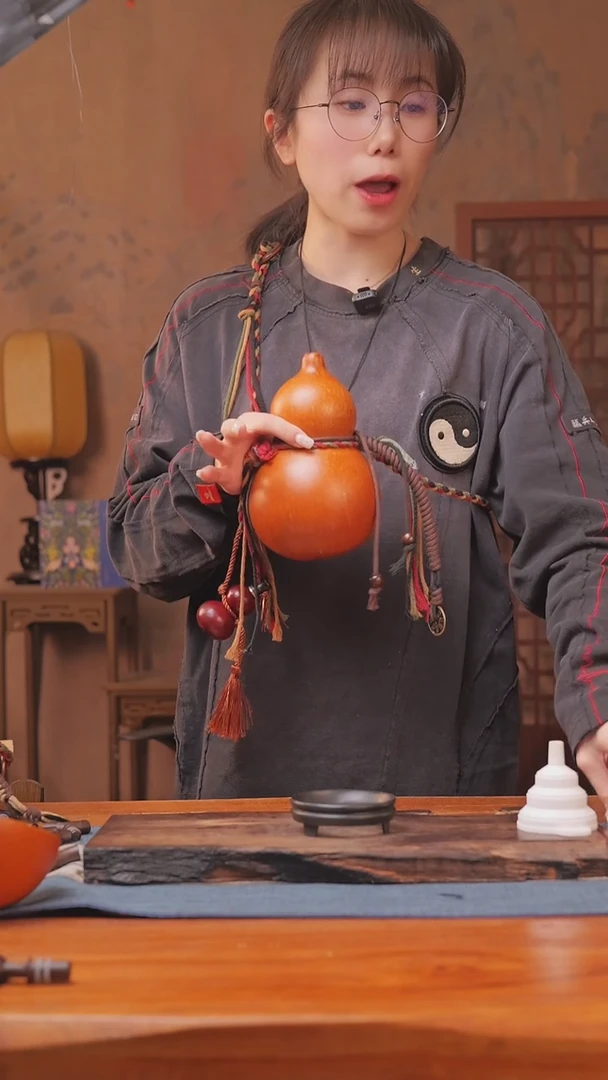 908号链接精品大漆葫芦现货现发[一物一拍]