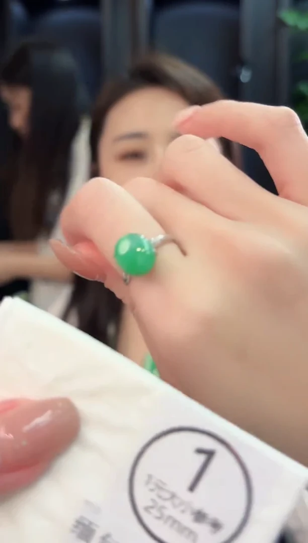 未镶嵌戒指翡翠 缅甸A货/支持复检/一件