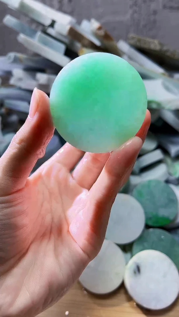 裸石翡翠翡翠a货正品玉石南陈610