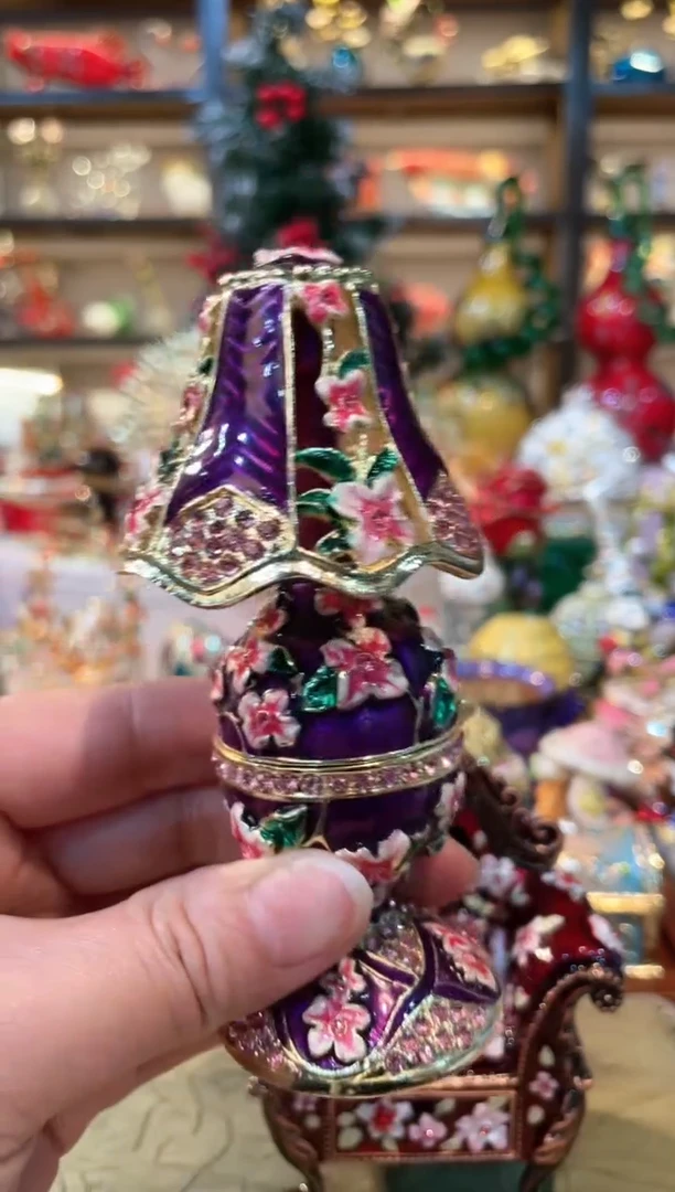 【闪购商品】精致珐琅彩首饰盒