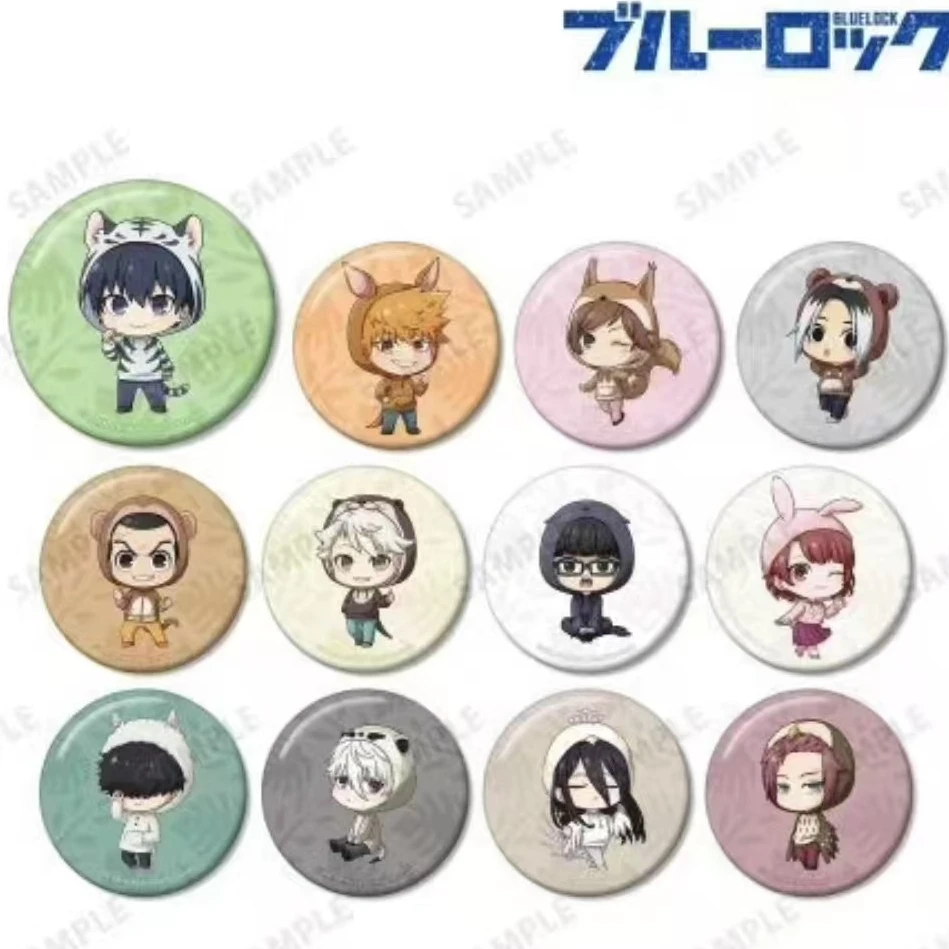 蓝色监狱-东武动物园Q版吧唧蓝锁日谷徽章盲盒（默认代拆）