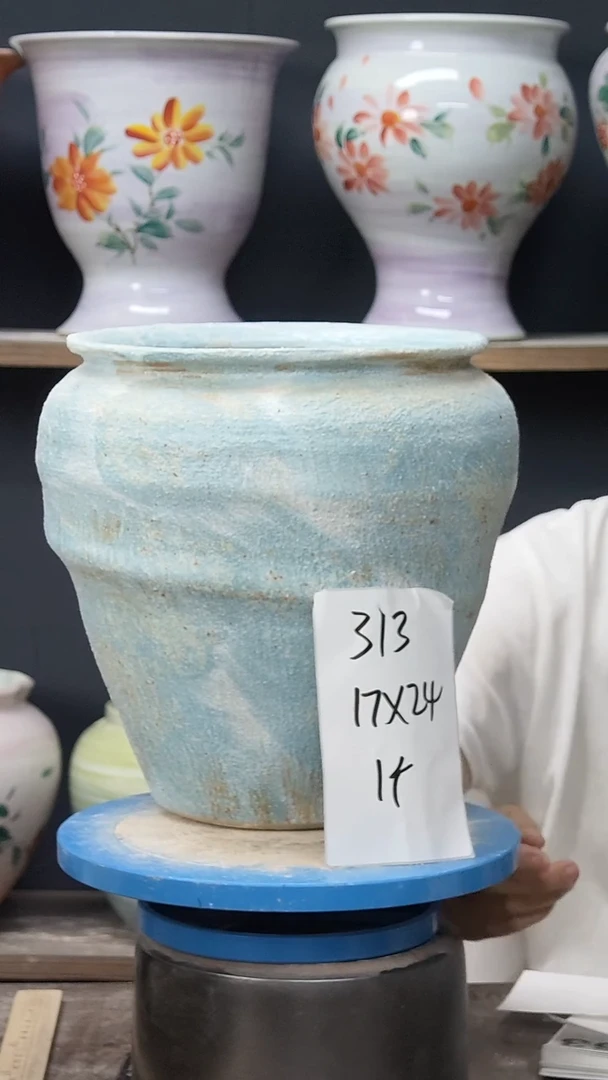 江西景德镇花盆微瑕313