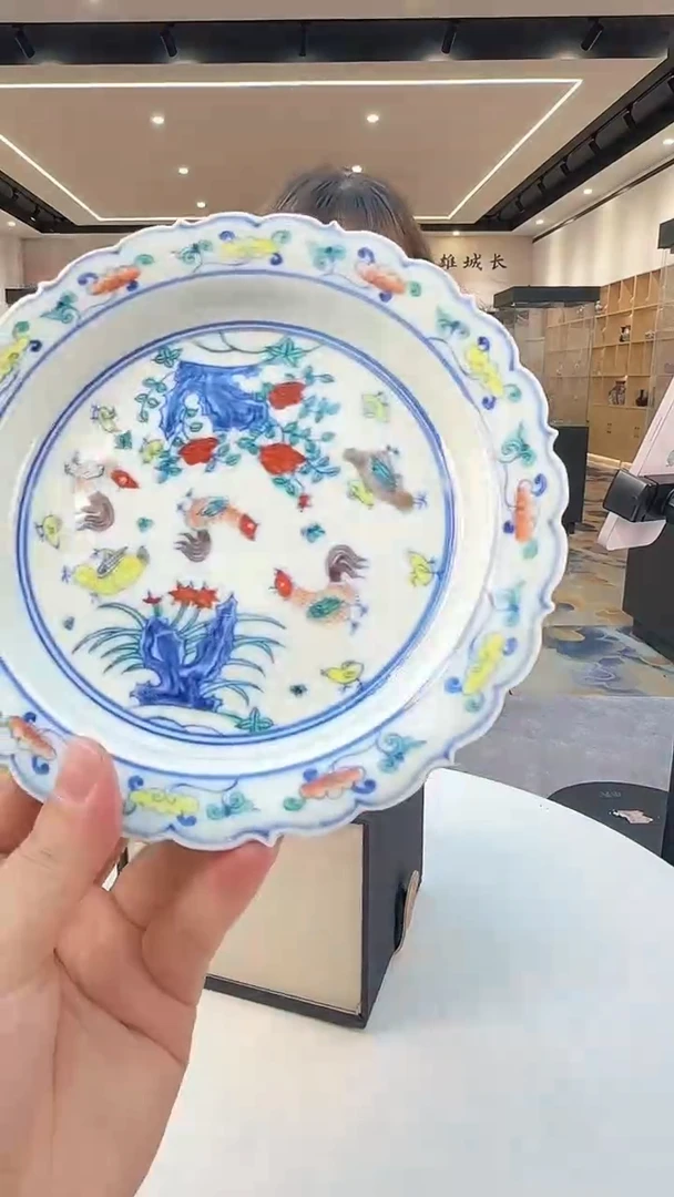 瓷片景德镇陶瓷摆件O12