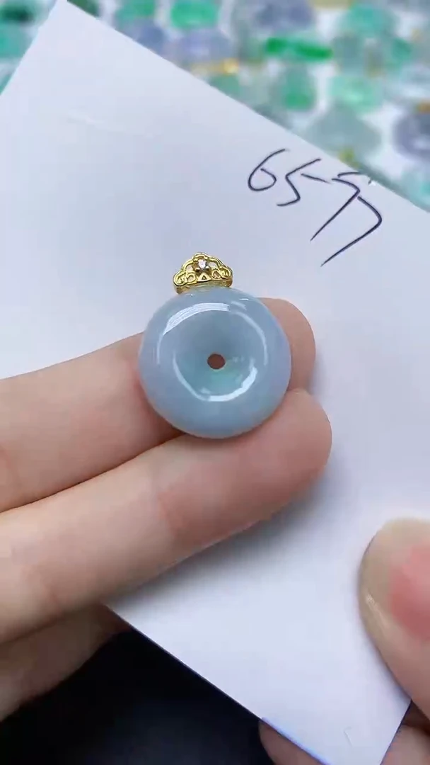 翡翠未镶嵌颈饰天然自然緬甸A貨翡翠