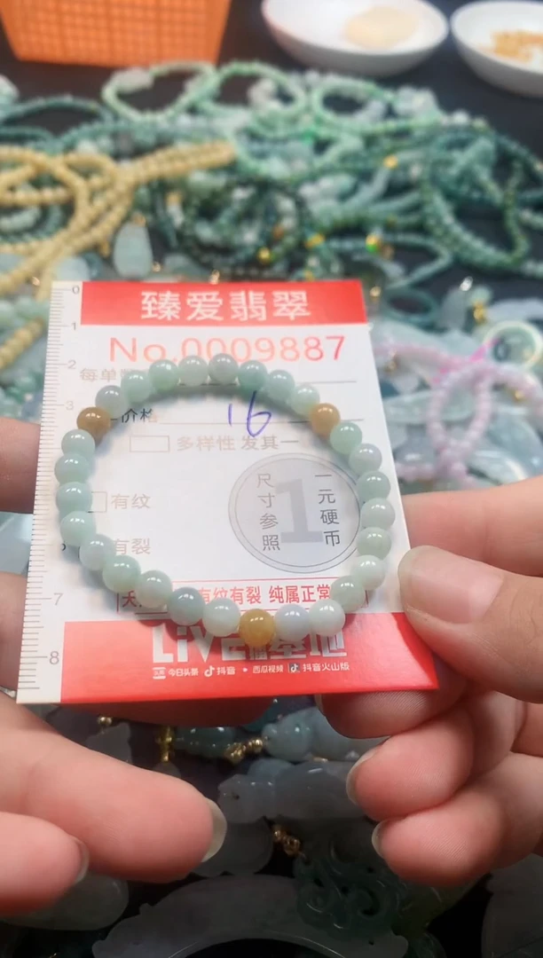 颈饰未镶嵌翡翠9887