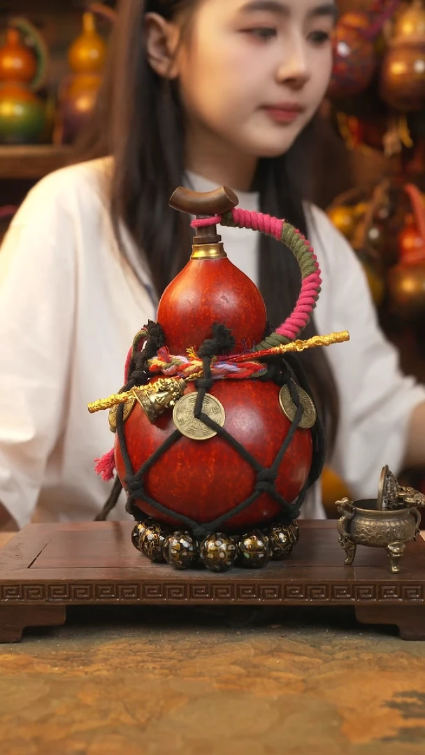 247大漆一物一拍记葫堂出品【不带手串】