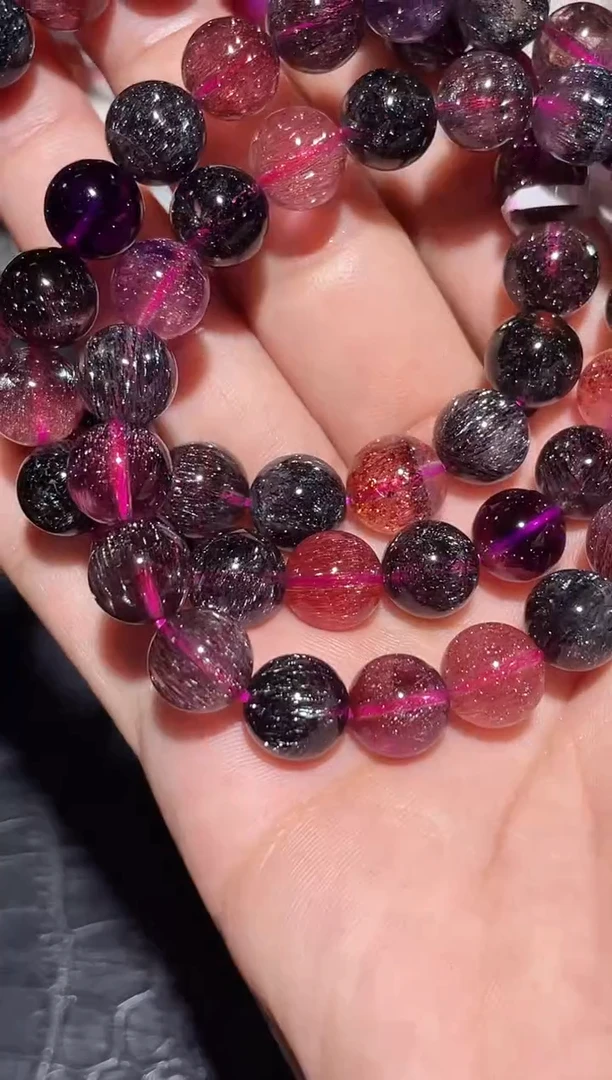 未镶嵌手链水晶超七单圈A10（多样性发其一）