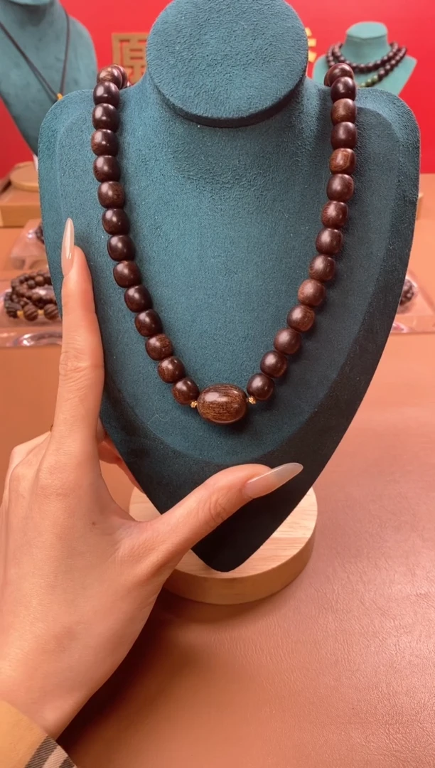 【闪购商品】沉香手串Y紫棋玉化10*10老型三圈款