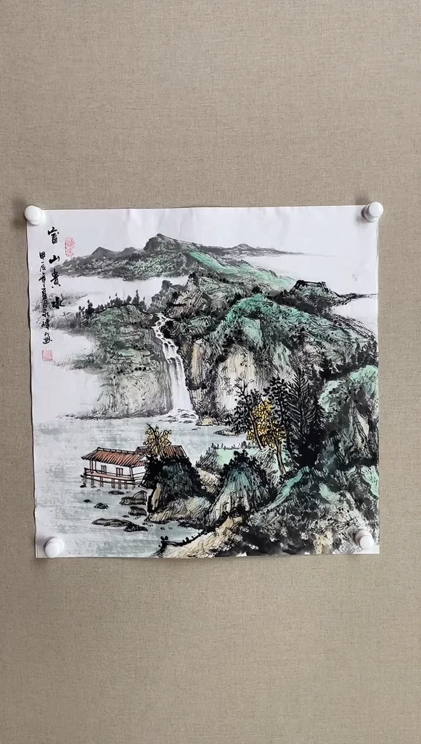 国画68*68 谢永峰谢永峰谢永峰谢永峰