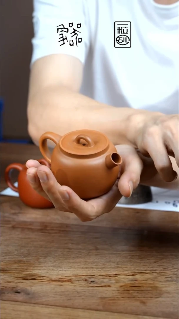 茶壶紫砂瑕黄金象一
