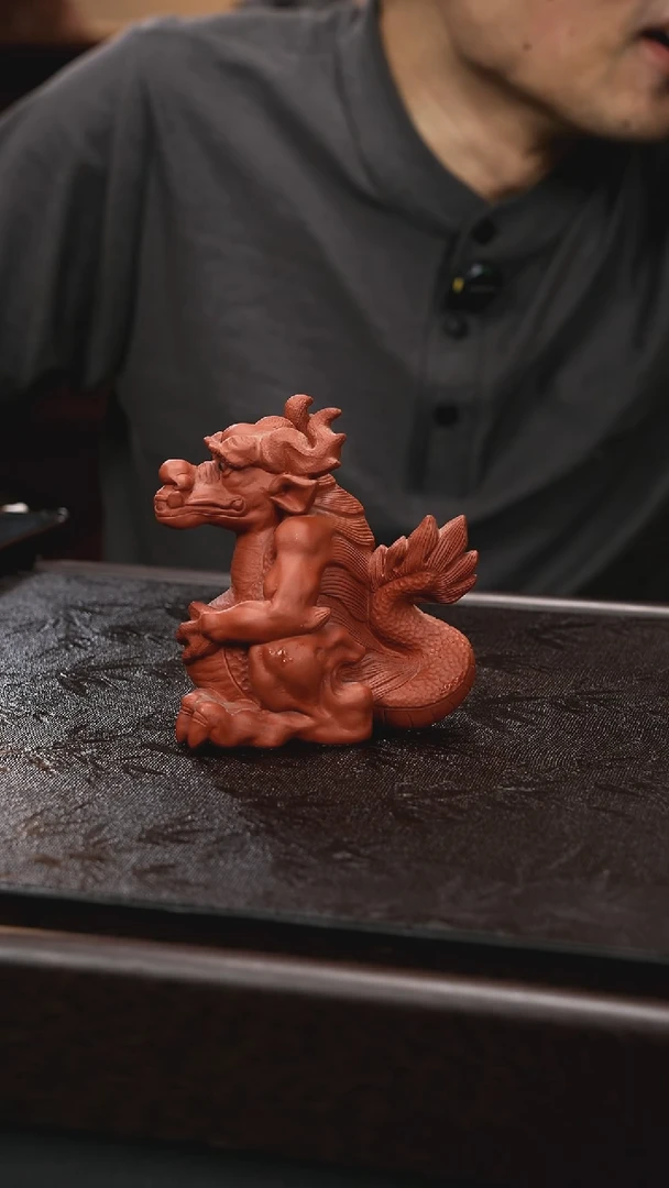紫砂茶宠紫砂 大龙