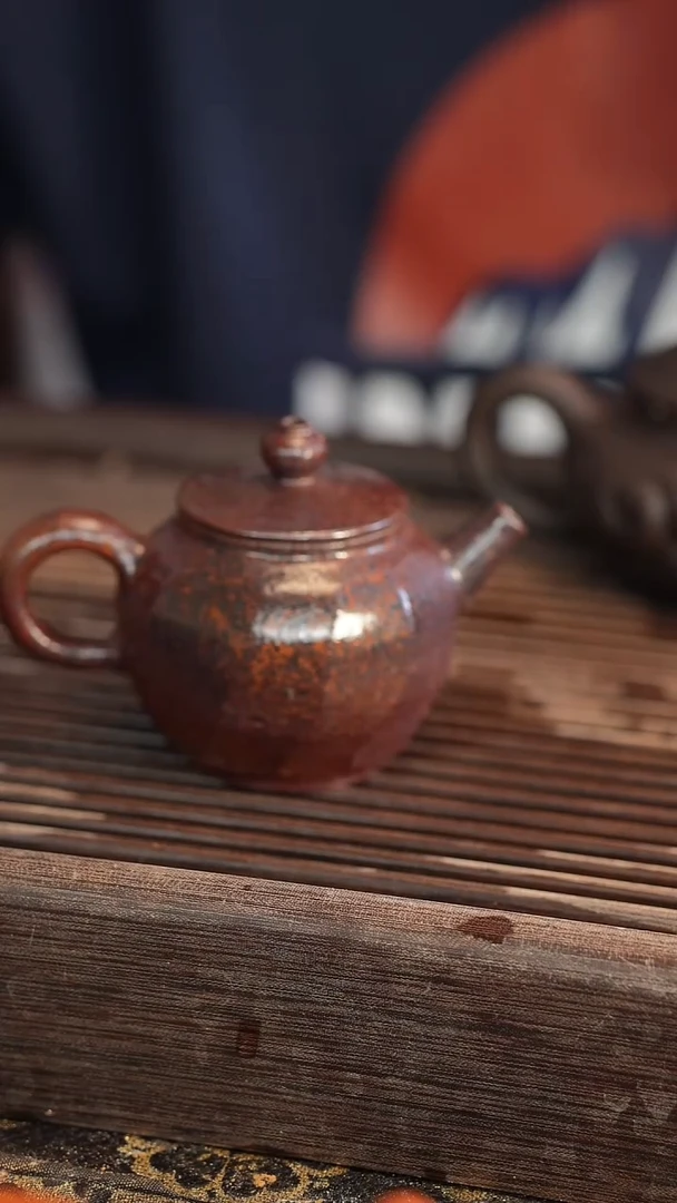茶壶紫砂原矿手工制作110cc