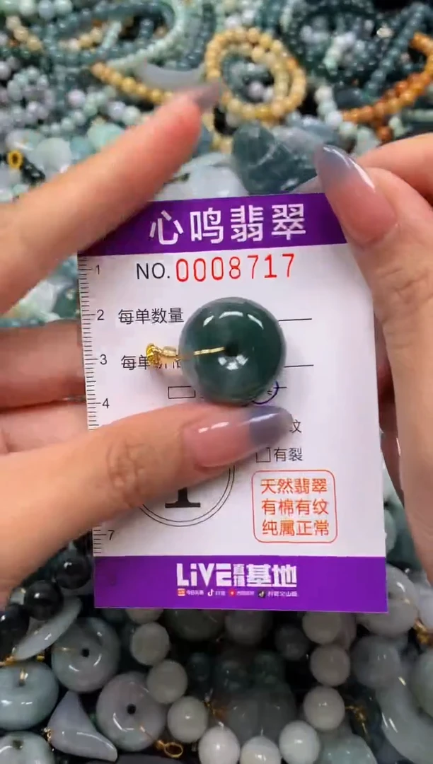 颈饰未镶嵌翡翠闪购008717