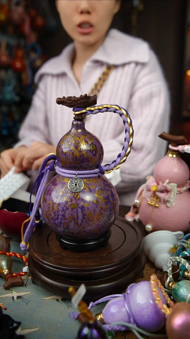 211号500ml左右非遗大漆酒葫芦