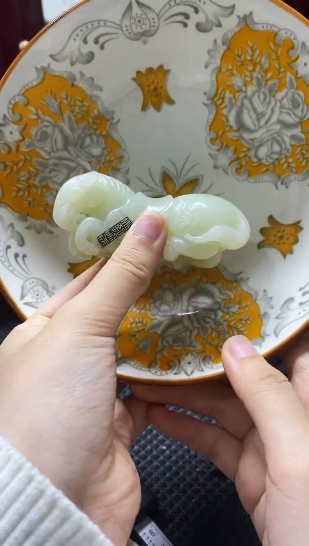 瓷片瓷片 瓷器 摆件 1个