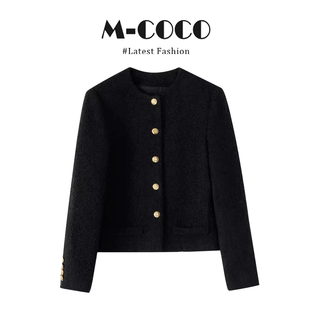 MARIE.COCO小香风外套女短款高级感2025春季韩系轻奢名媛千金上衣