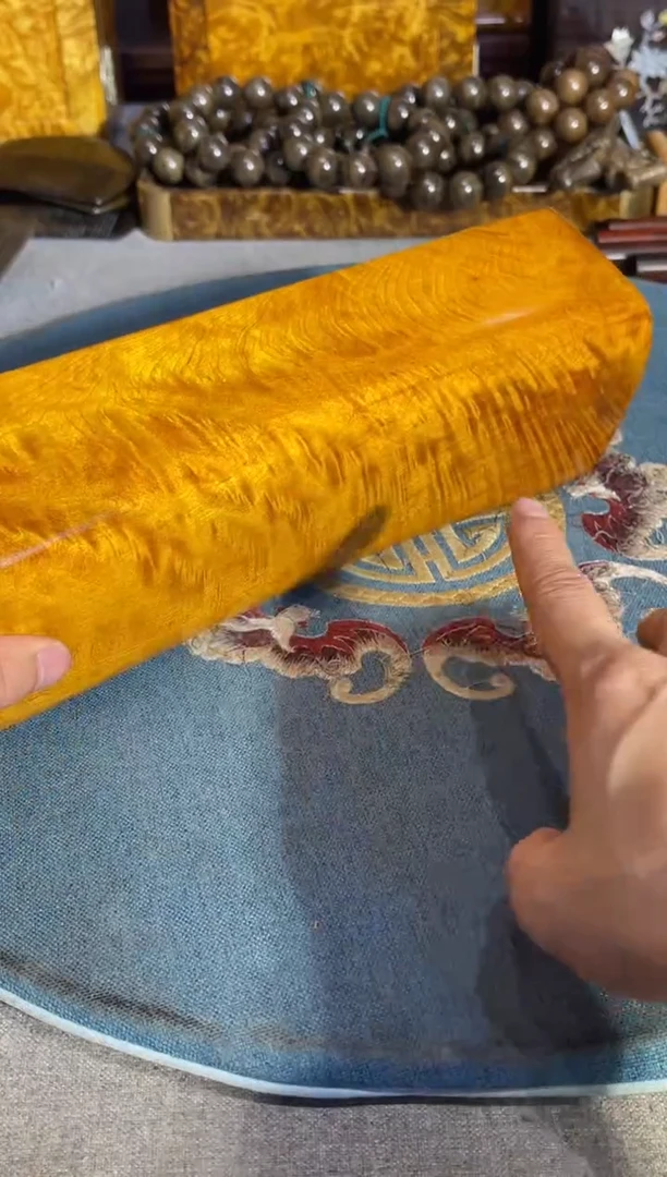 乌木类成套家具金丝楠枕头 19