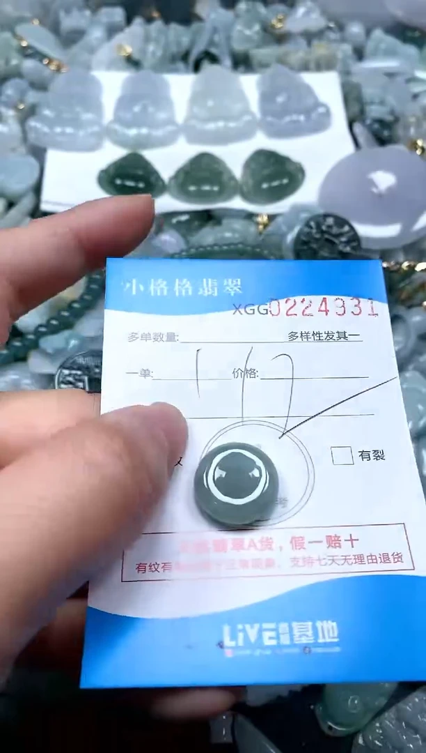 【闪购商品】翡翠颈饰未镶嵌闪购商品0224931