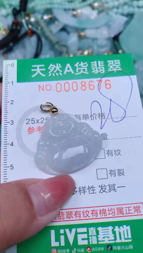 【闪购商品】翡翠颈饰未镶嵌.0008676