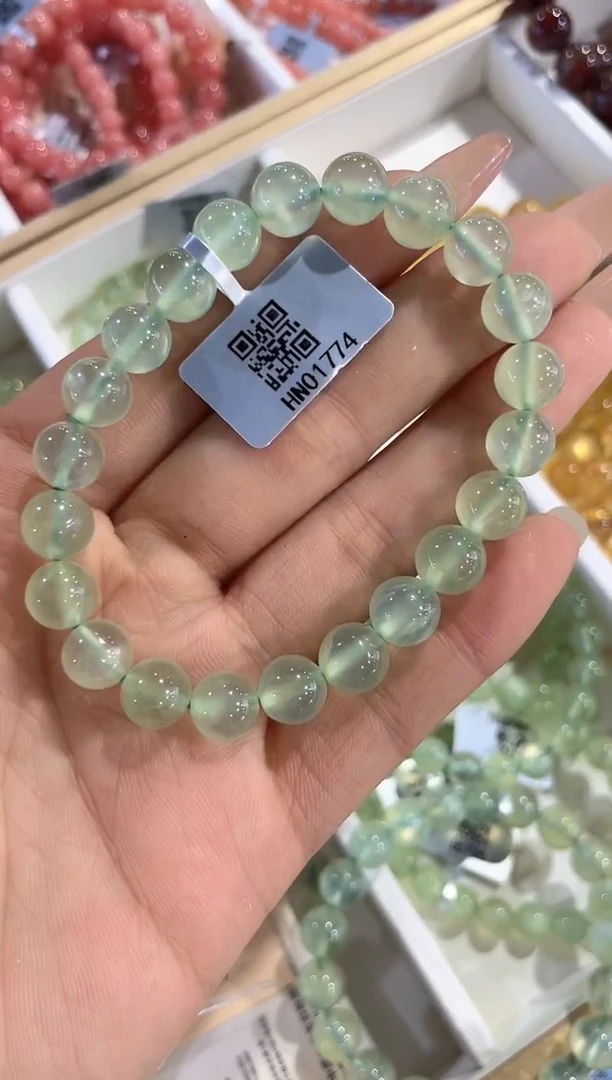 【闪购商品】葡萄石手串未镶嵌手串