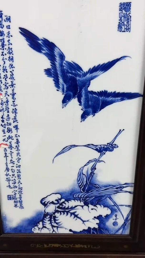 瓷版画景德镇陶瓷手工手绘瓷板画