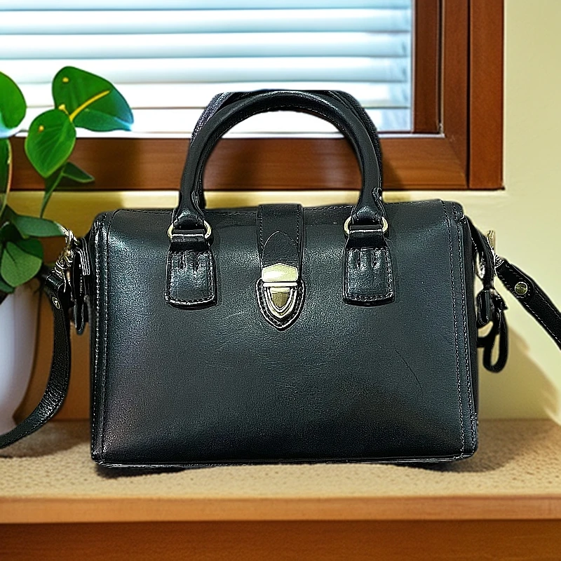 【双工牌】重工打造高品质复古百搭经典高品质包包女通勤上班237058