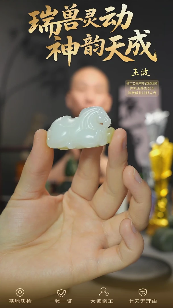 颈饰未镶嵌和田玉et   wz