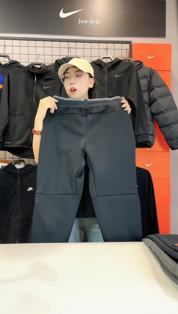 2123 华夫格子长裤XXL码170-190斤 不退换