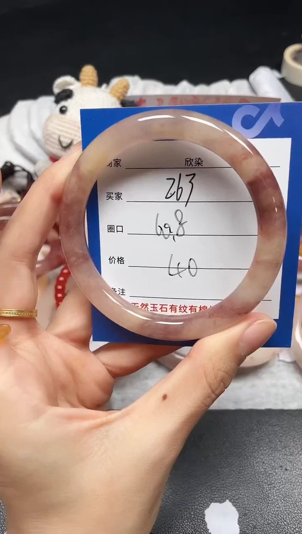 未镶嵌手镯石英质玉263