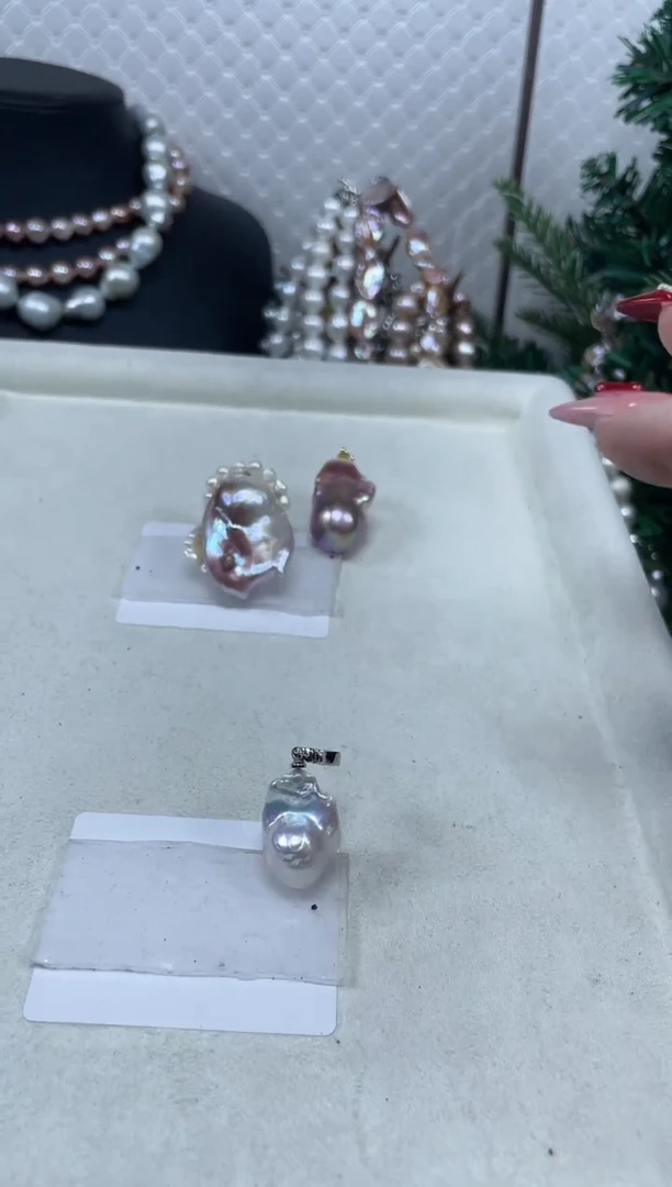 【闪购商品】淡水珍珠吊坠(不含链)未镶嵌【纯恬珍珠】