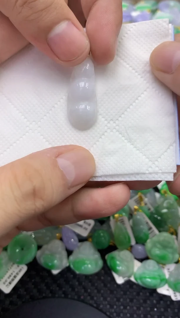 颈饰未镶嵌翡翠天然缅甸翡翠A货