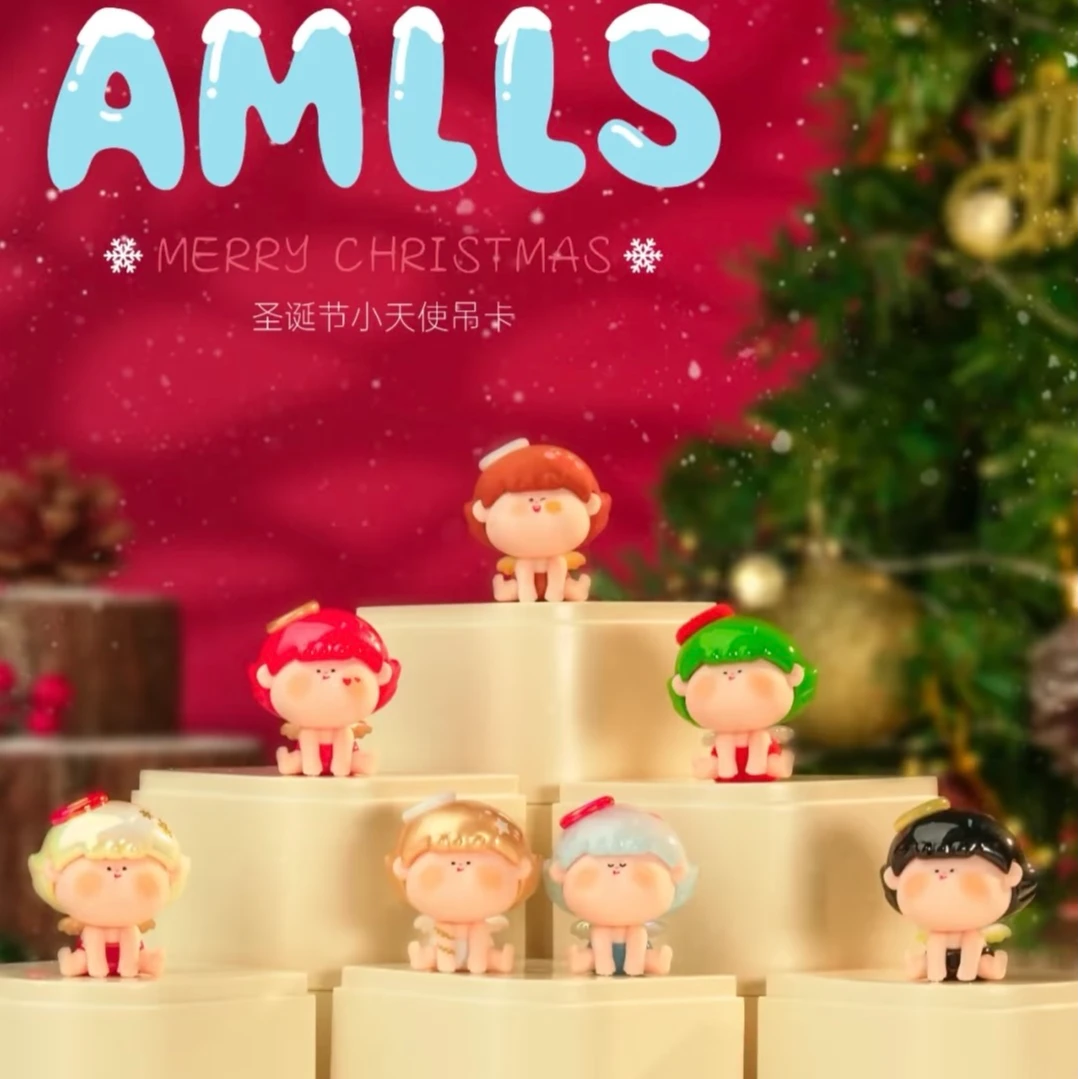 （代拆）X圣诞小天使、复古甜心、小龙一代、小龙二代系列潮玩萌粒手办