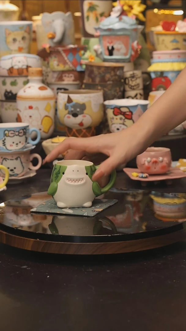 景德镇釉下彩绘设计师款式陶瓷