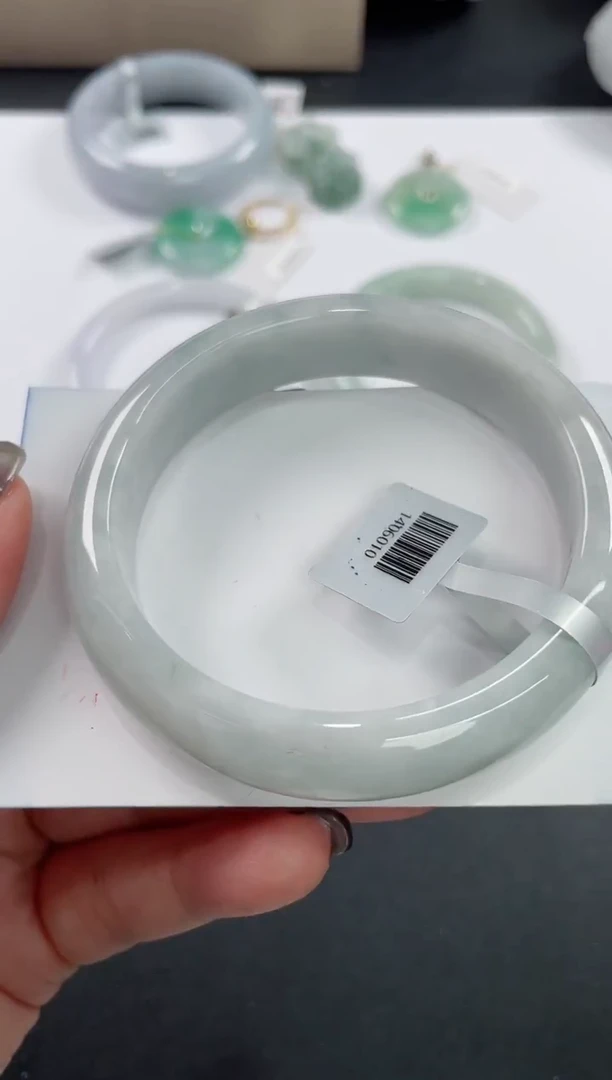 未镶嵌手镯翡翠基地发货H3383 57+