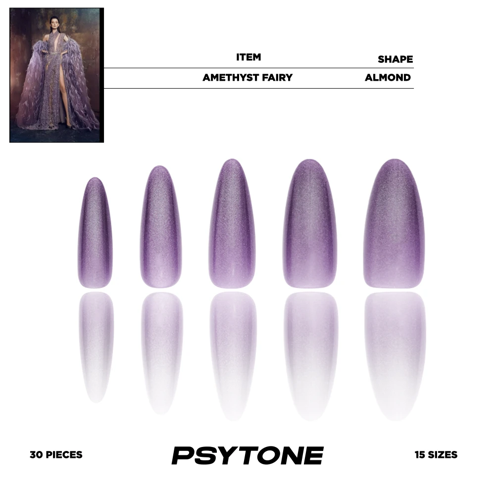 幻调紫霞仙子Amethyst Fairy | 长杏仁穿戴甲