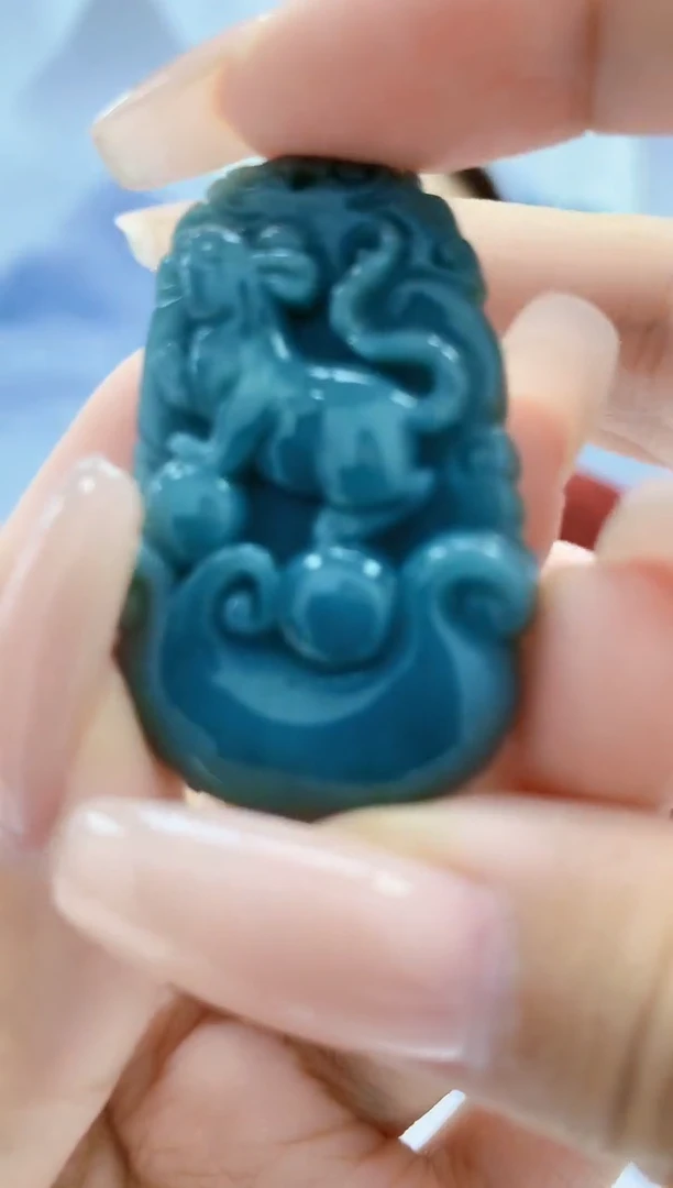 翡翠未镶嵌颈饰4829xx-JJ挂件1