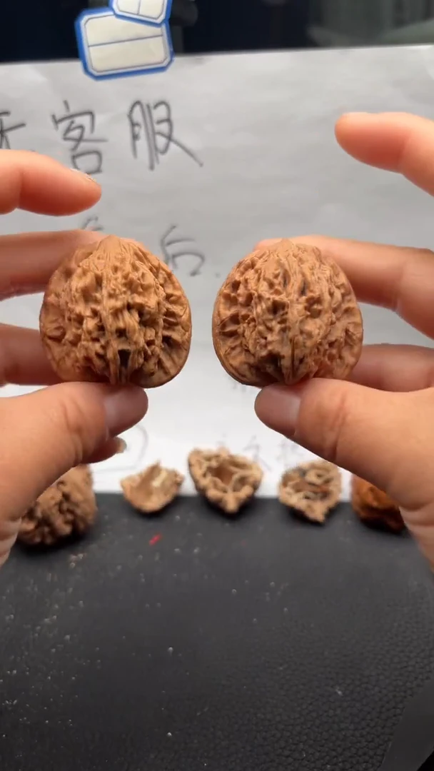 把件文玩核桃222虎头