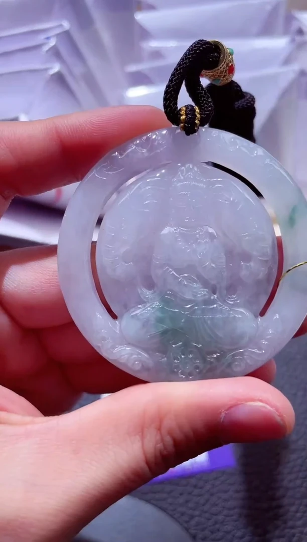 颈饰未镶嵌翡翠00001420普贤