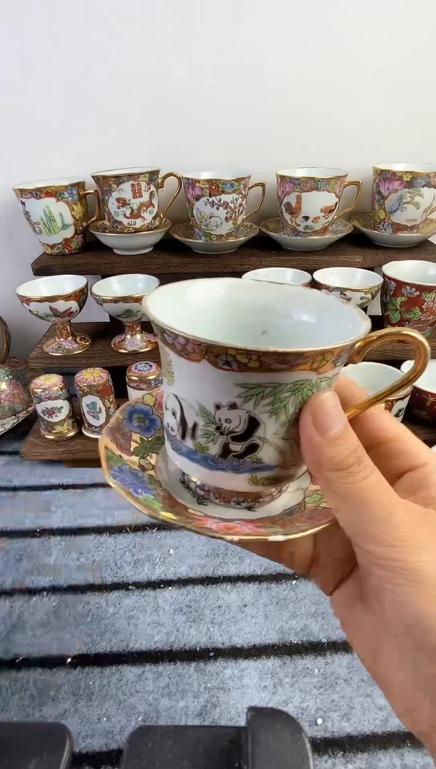 瓷片用****4微瑕慎拍景德镇窑老厂瓷摆件