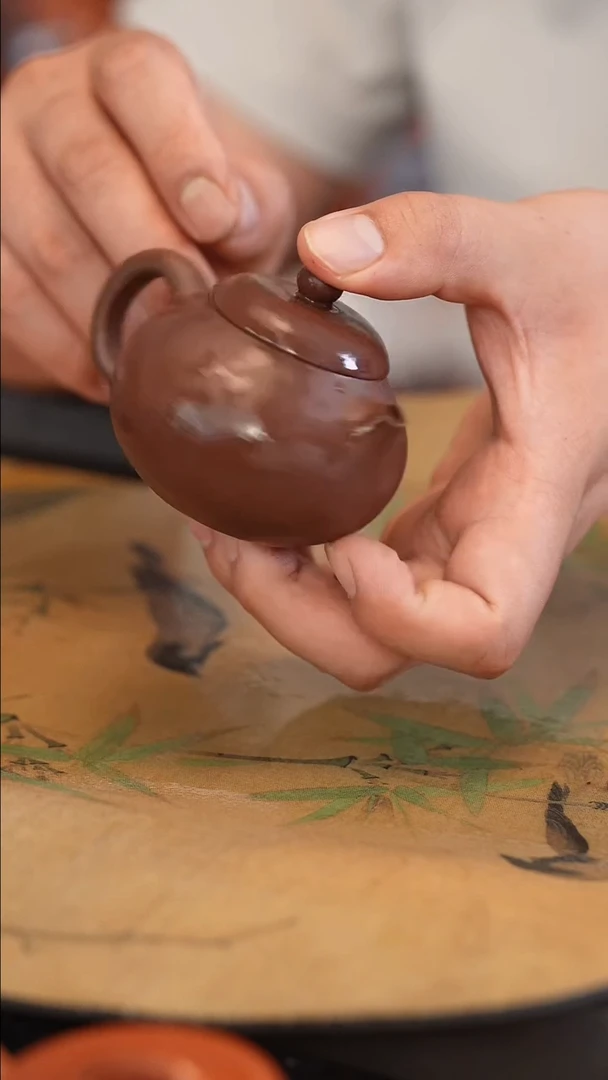 茶壶紫砂魏原矿手工制作