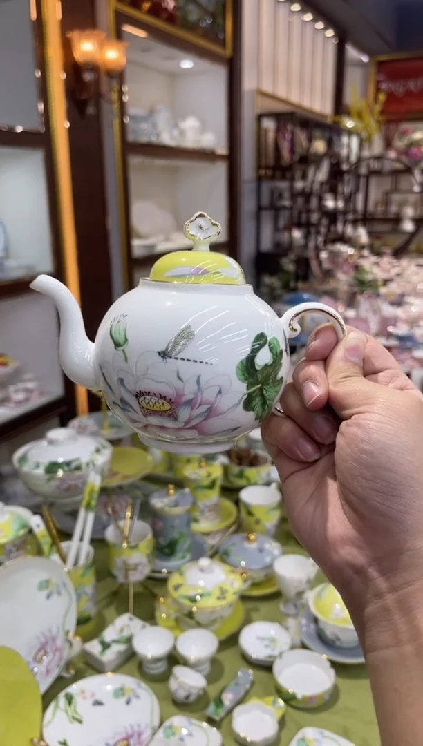 45%以上骨粉骨瓷茶壶