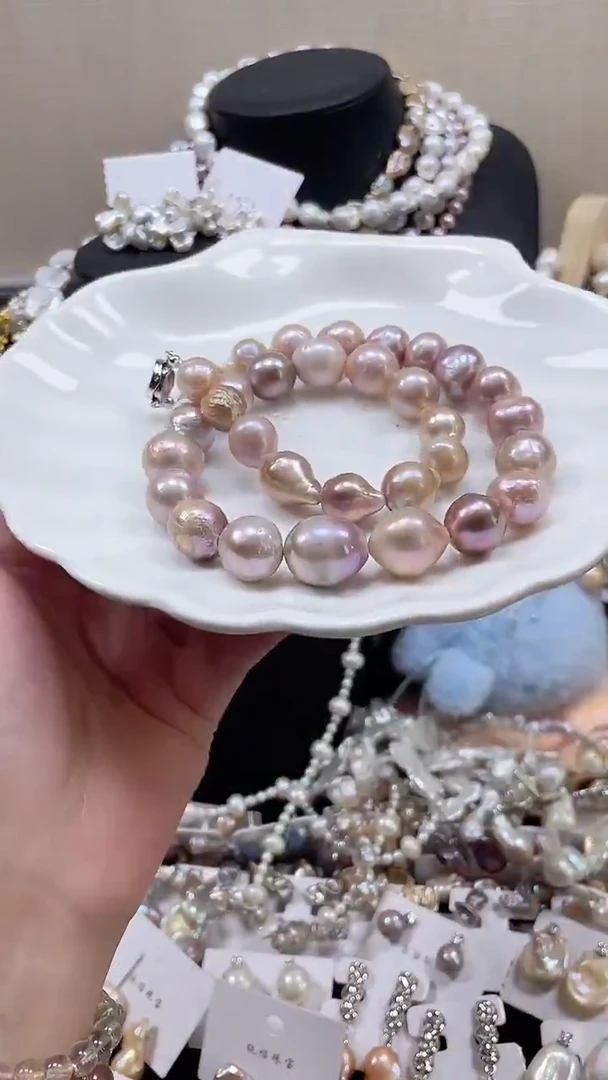 未镶嵌项链淡水珍珠【纯恬饰品】