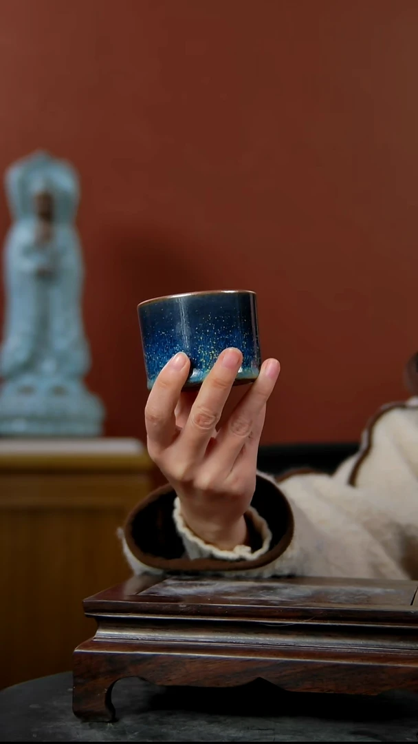 摆件大宋官窑【竹系列主人杯】