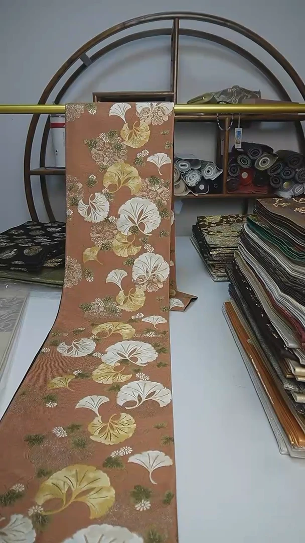 织绣52西阵织六通银杏