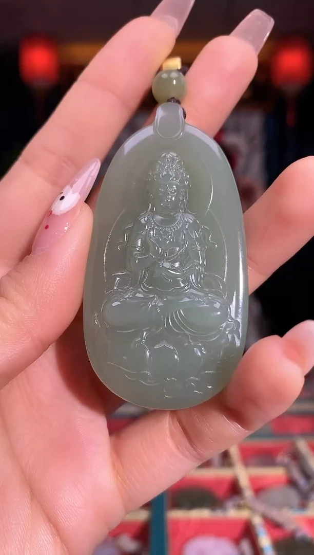 【闪购商品】和田玉颈饰未镶嵌观音