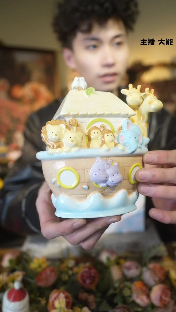 【闪购商品】默认微瑕高端树脂陶瓷摆件M779