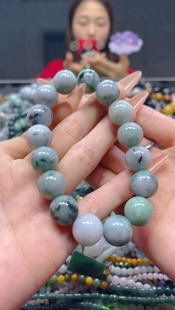 颈饰未镶嵌翡翠13MM