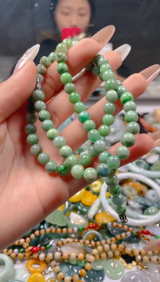 【闪购商品】翡翠颈饰未镶嵌/R/翡翠A货一图一物